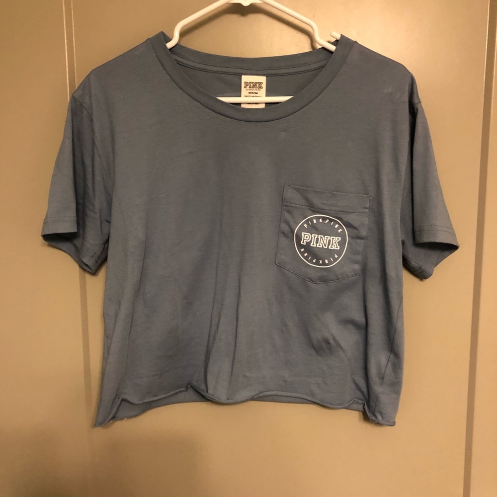 Cropped PINK tee